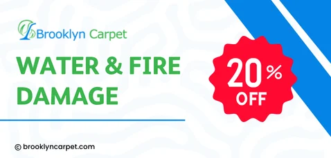 20 Percent OFF Water and Fire Damage Services